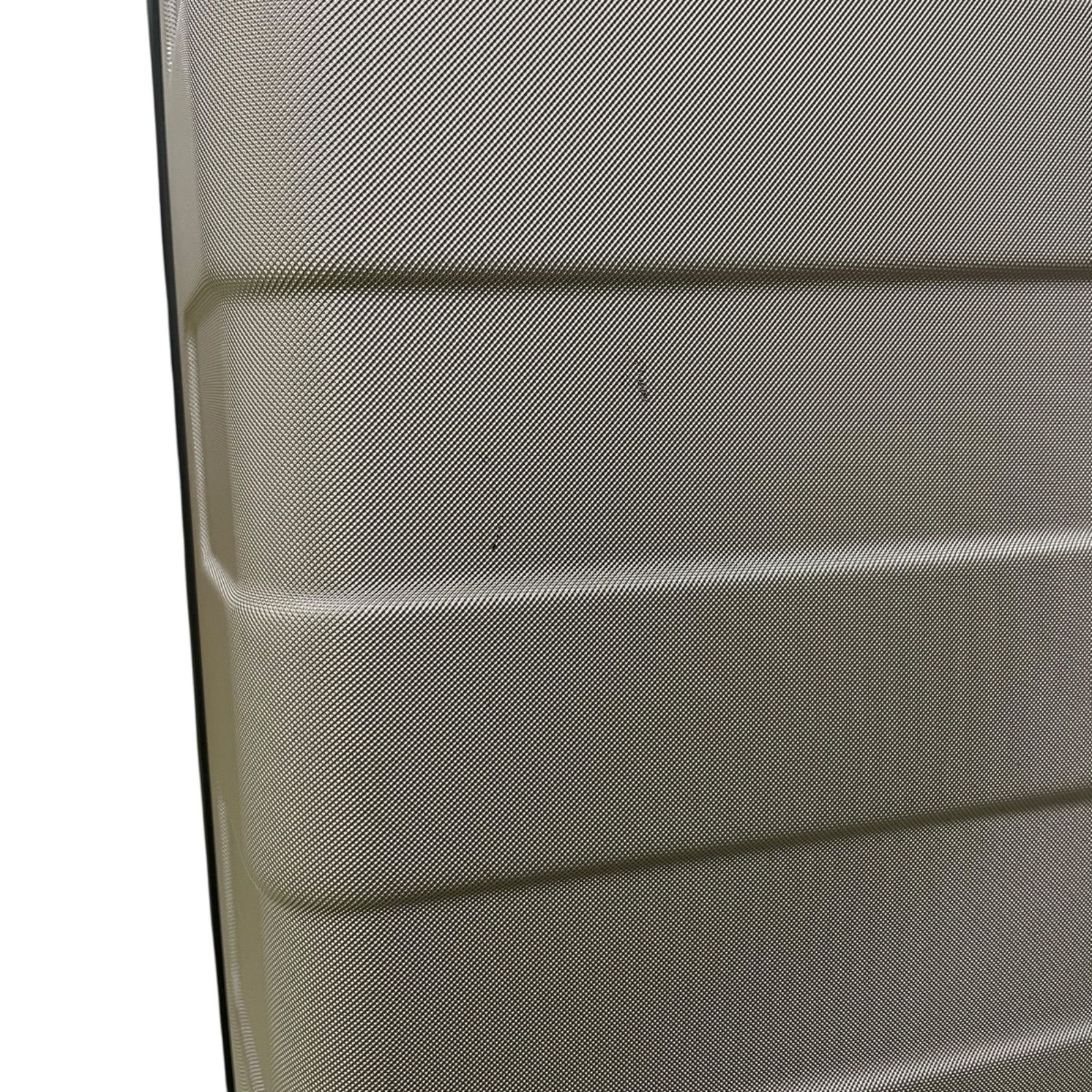 未使用　無印良品　バーを自由に調整出来るキャリー　75L 4輪　ベージュ 5-10泊] 無印 バーを自由に調節できる ハードキャリーケース 75L