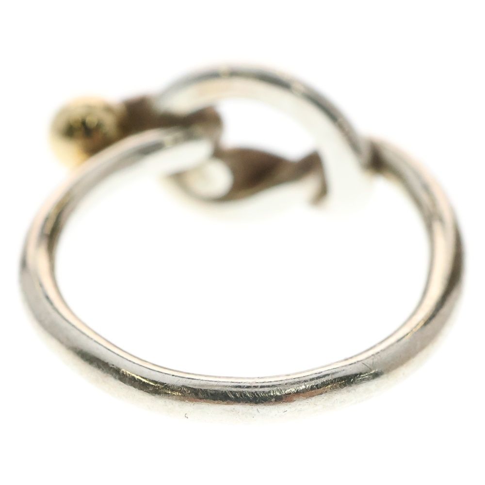 TIFFANY u0026 Co. (ティファニー) K18YG ラブノット コンビ リング