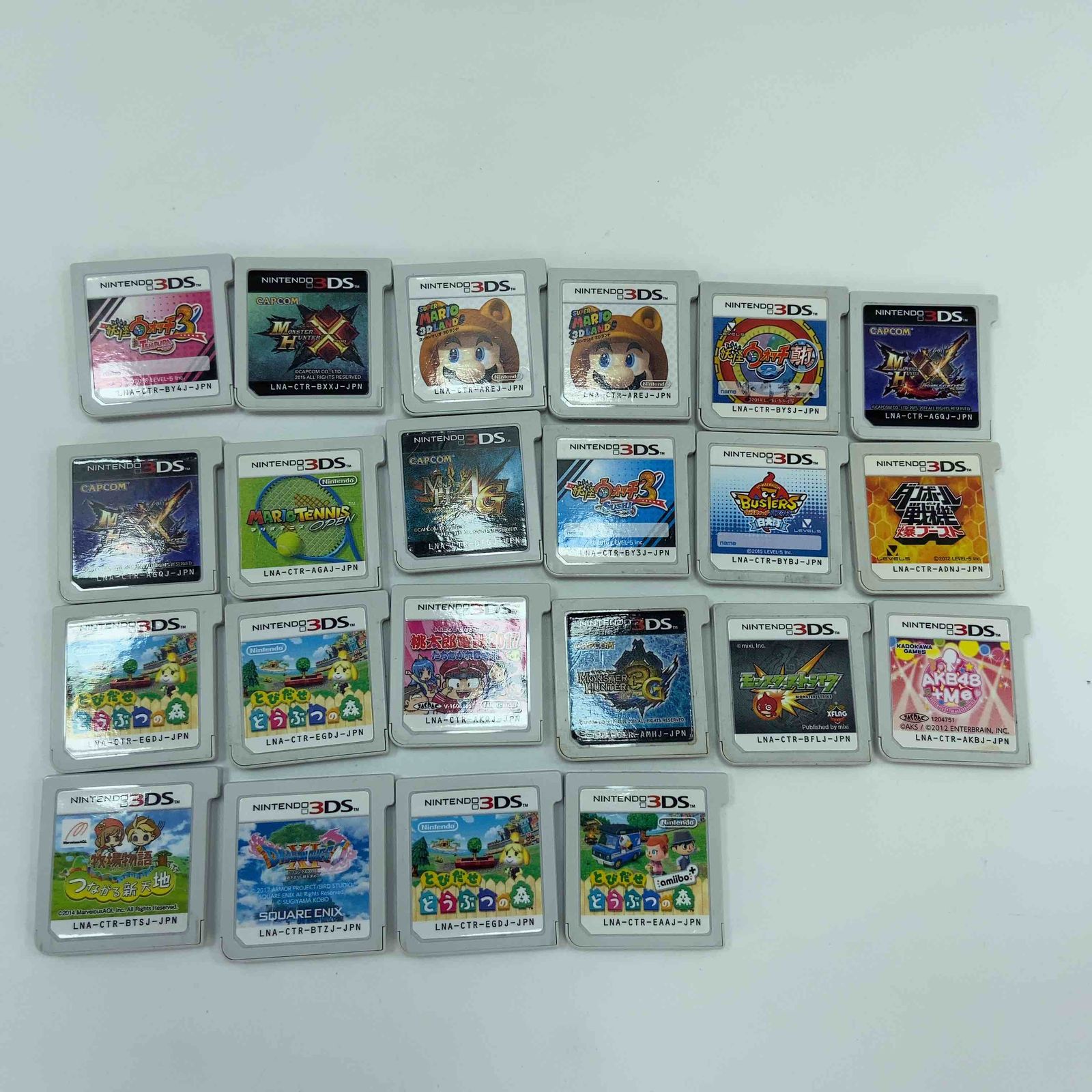 89点 ニンテンドー3DSソフト ケース無 UP786_INFO