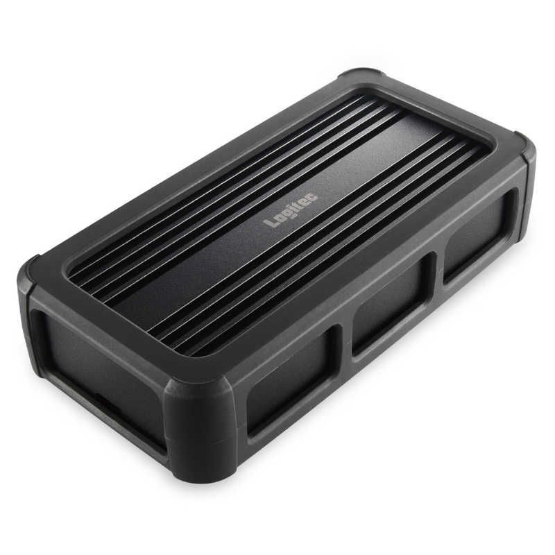 未開封 エレコム M.2 SSD ケース NVMe USB4 対応 Type-C アルミボディ 外付けケース 40Gbps 超高速転送 最大4TB対応 ケーブル付属 ブラック LGB-PNVU4C ♥ 送料無料