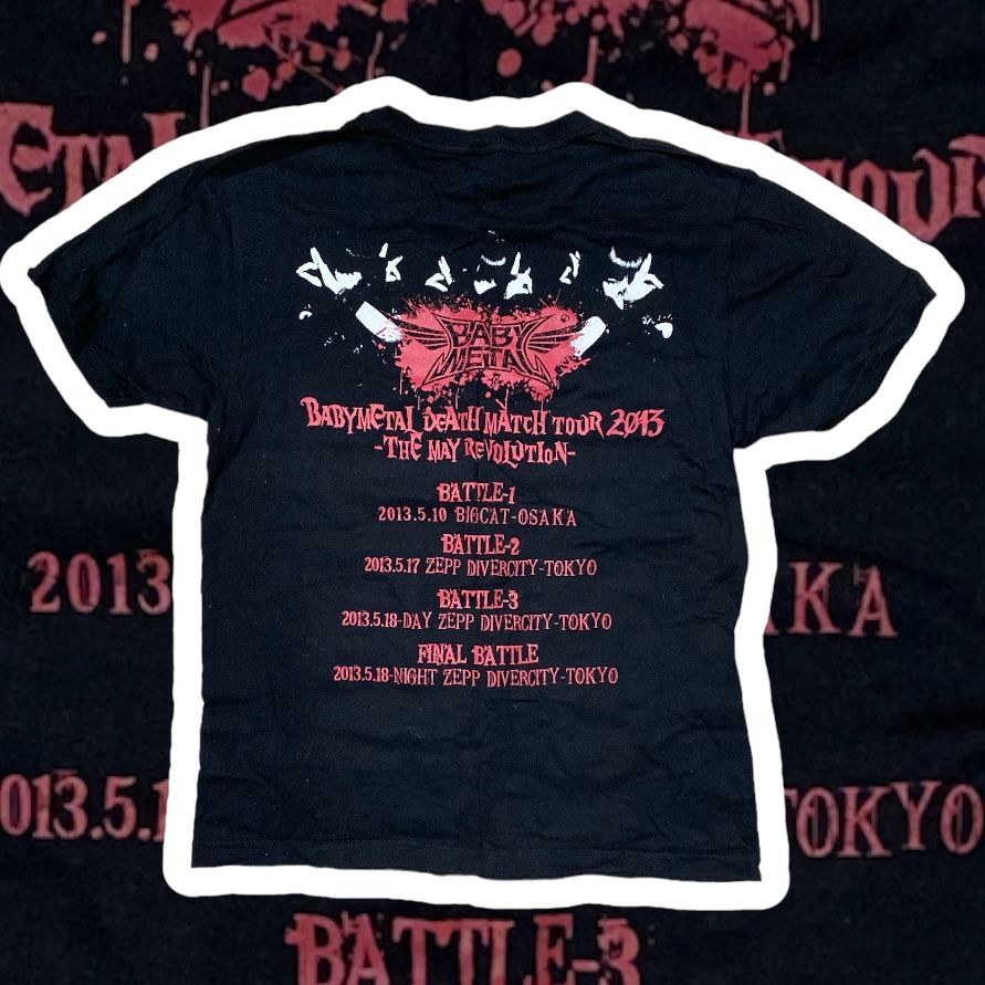 BLACK BABYMETAL 五月革命 記念Tシャツ グッズ library.umsida.ac.id