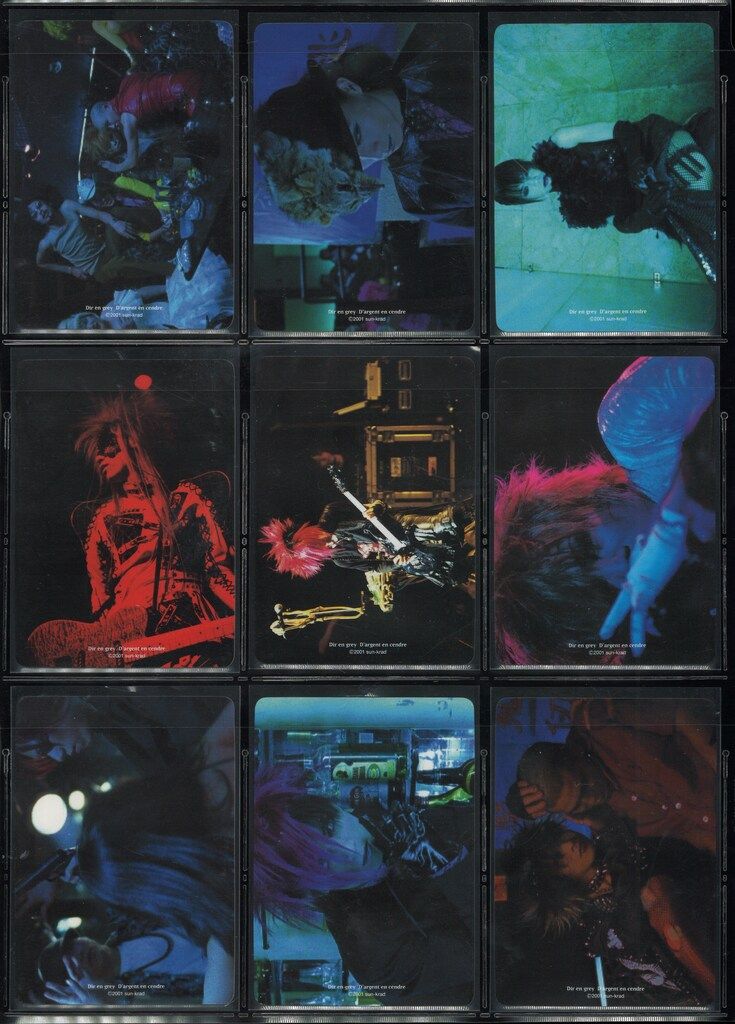 Dir en grey since 1997-02 D'argent en cendre トレカ メンバー全員 9