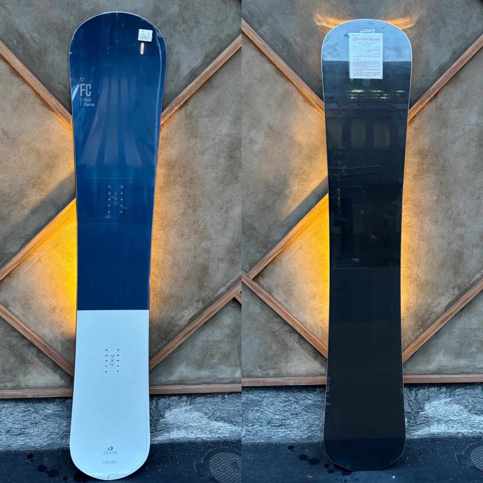 FC / OGASAKA m*o様 ogasaka fc 24-25 163wカービングボード m*o