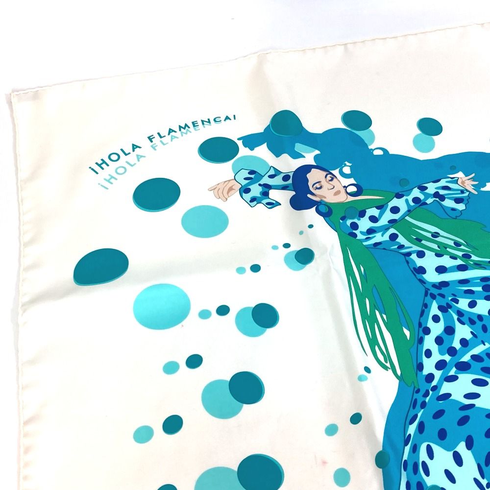 HERMES エルメス スカーフ カレ90 iHOLA FLAMENCAI フラメンコ