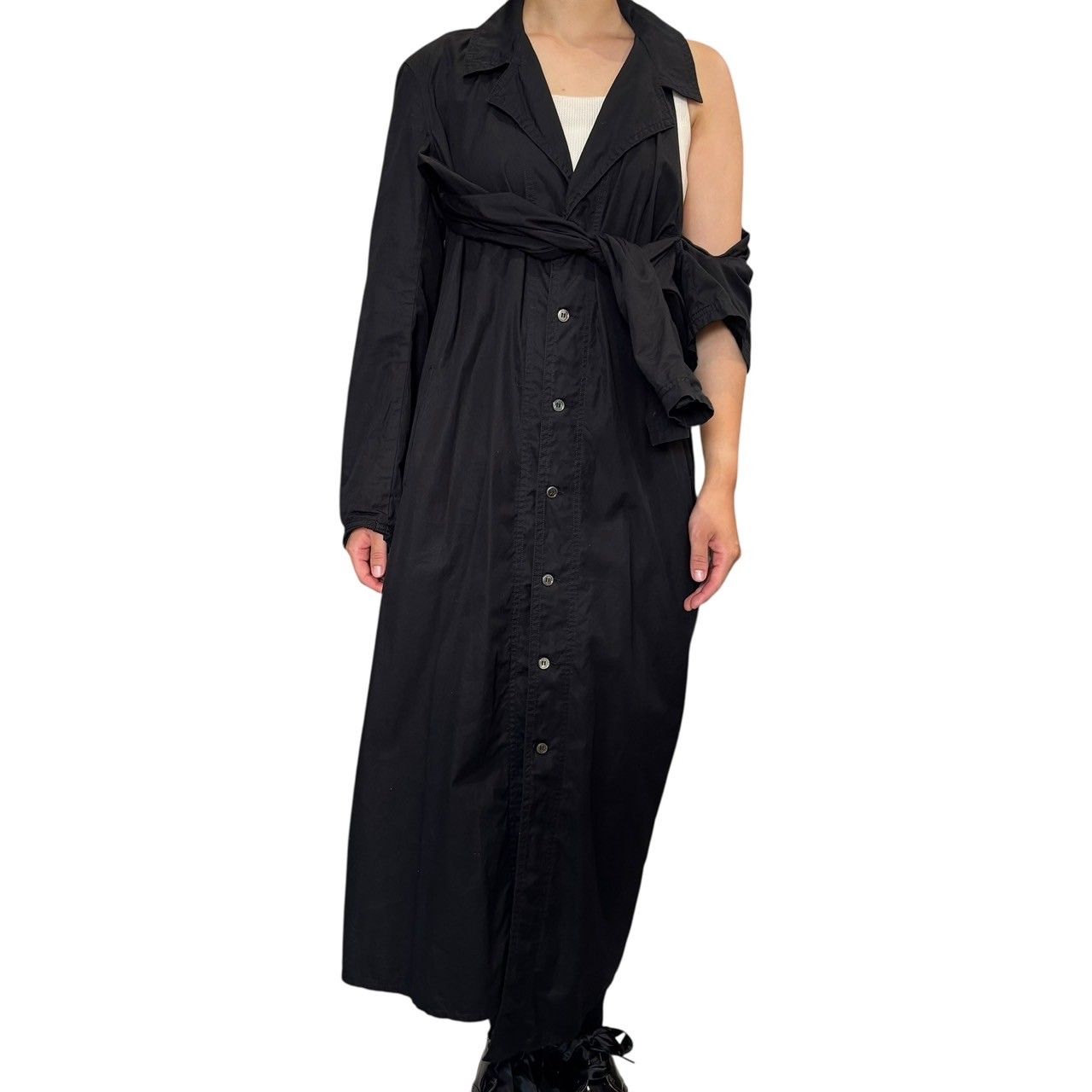YOHJI YAMAMOTO NOIR(ヨウジヤマモトノアール) アシンメトリー 