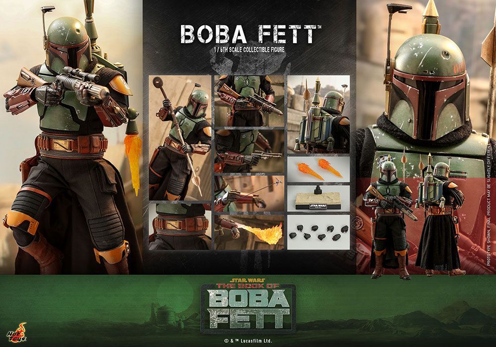 ホットトイズ テレビ マスターピース ボバ フェット| The Book of Boba Fett 1|6スケールフィギュア ボバ フェット