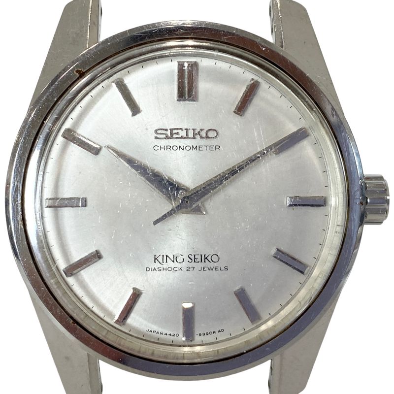 フェイスのみ 不動品 セイコー SEIKO 4420-9990 キングセイコー 手巻き メンズ