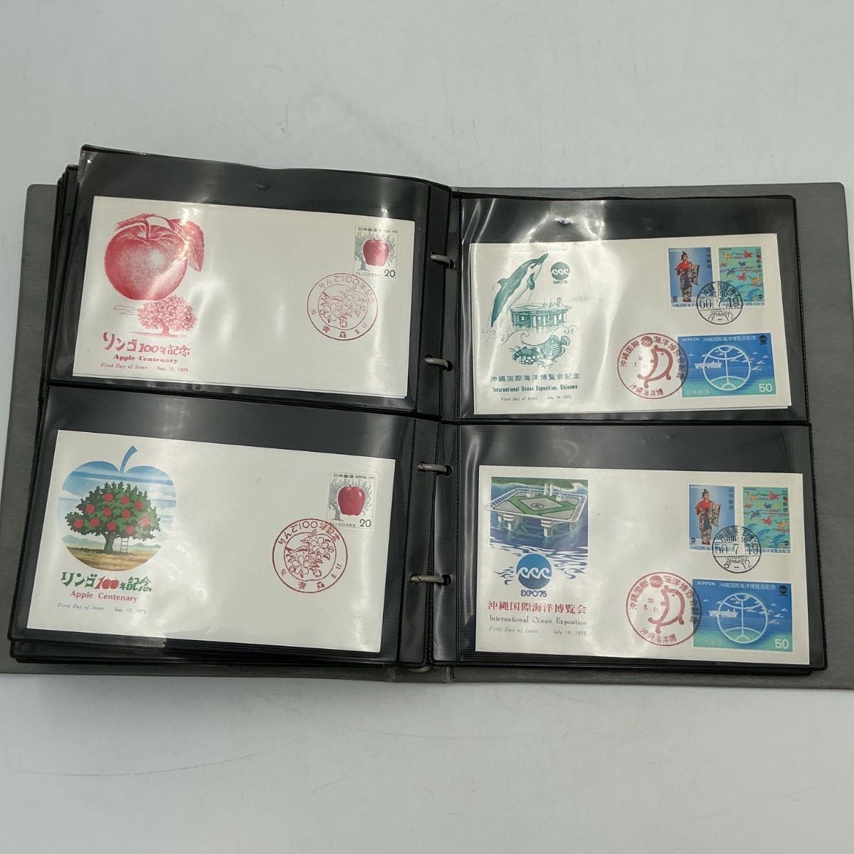 初日カバー アルバム 日本 初日カバー FDC 80枚セット 節約 昭和 記念
