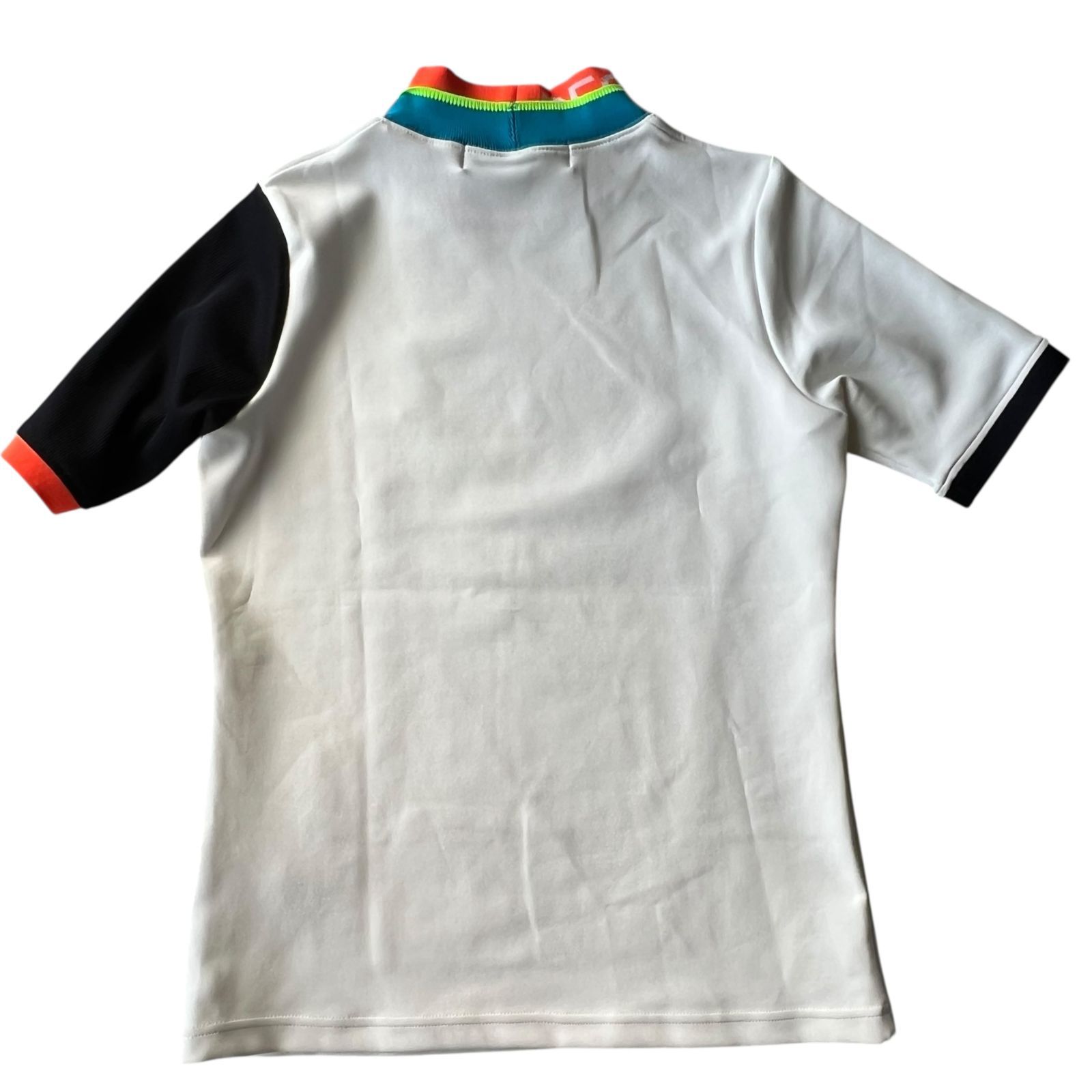 B058 DECEMBERMAY ディセンバーメイ シャツ 半袖 ホワイト スポーツ