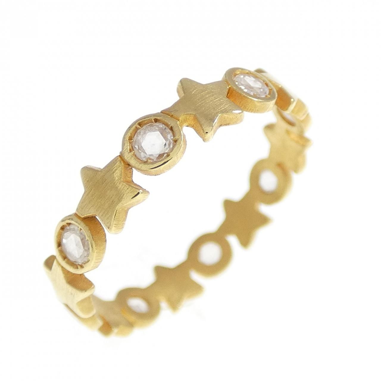 マリエレーヌ・ドゥ・タイヤック スターパイエット-ローズカット リング