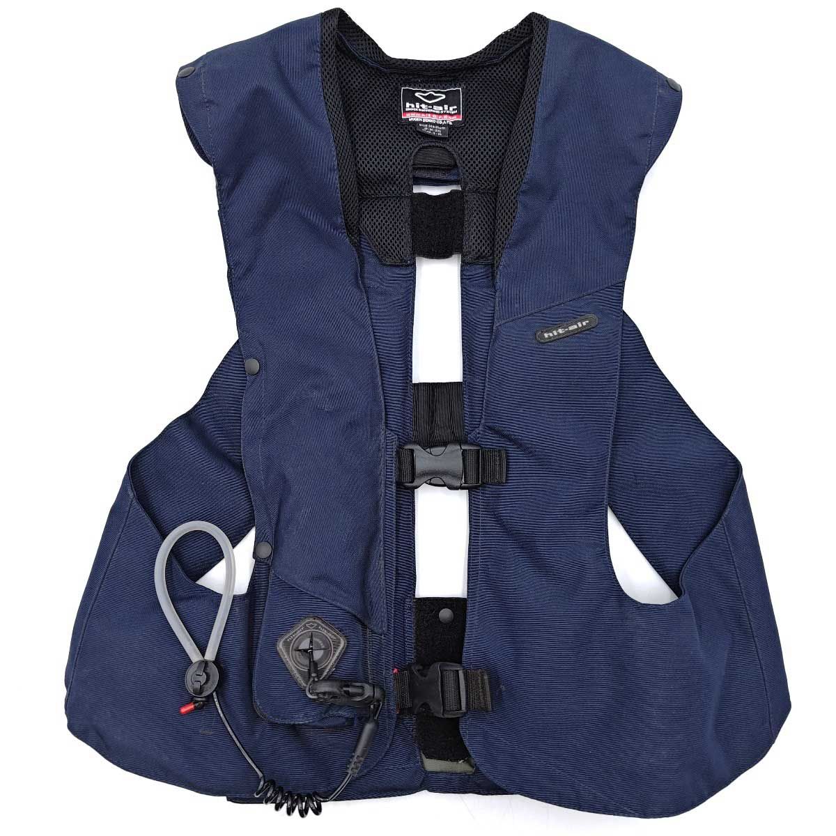ヒットエアー エアバッグ プロテクター LV べスト ネイビー hit-air 乗馬 馬具