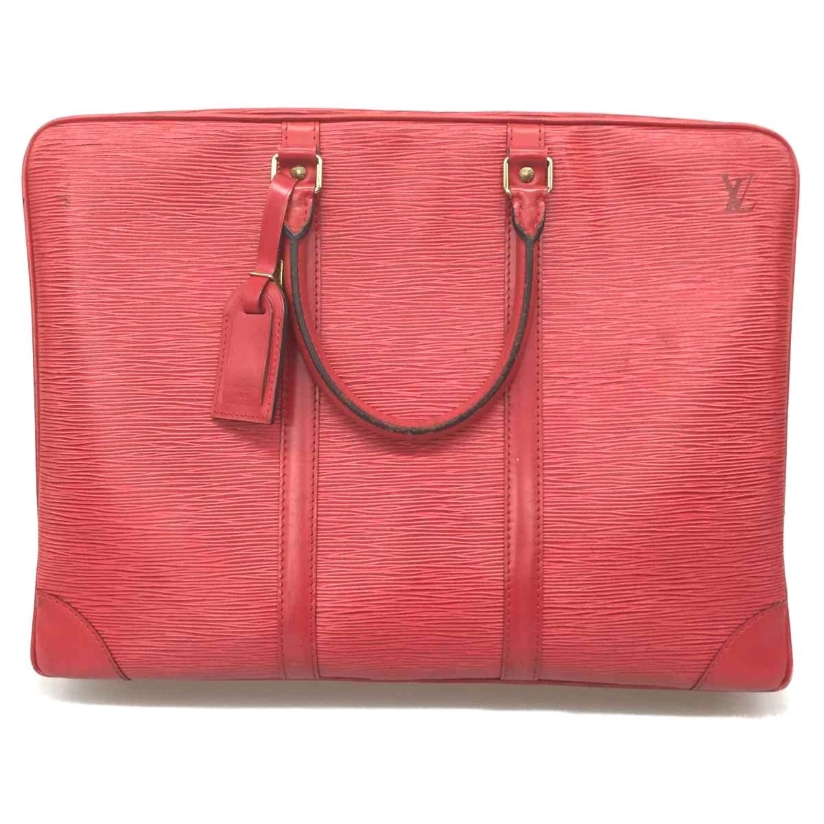 △△LOUIS VUITTON ルイヴィトン バッグ ブリーフケース エピ ポルト  