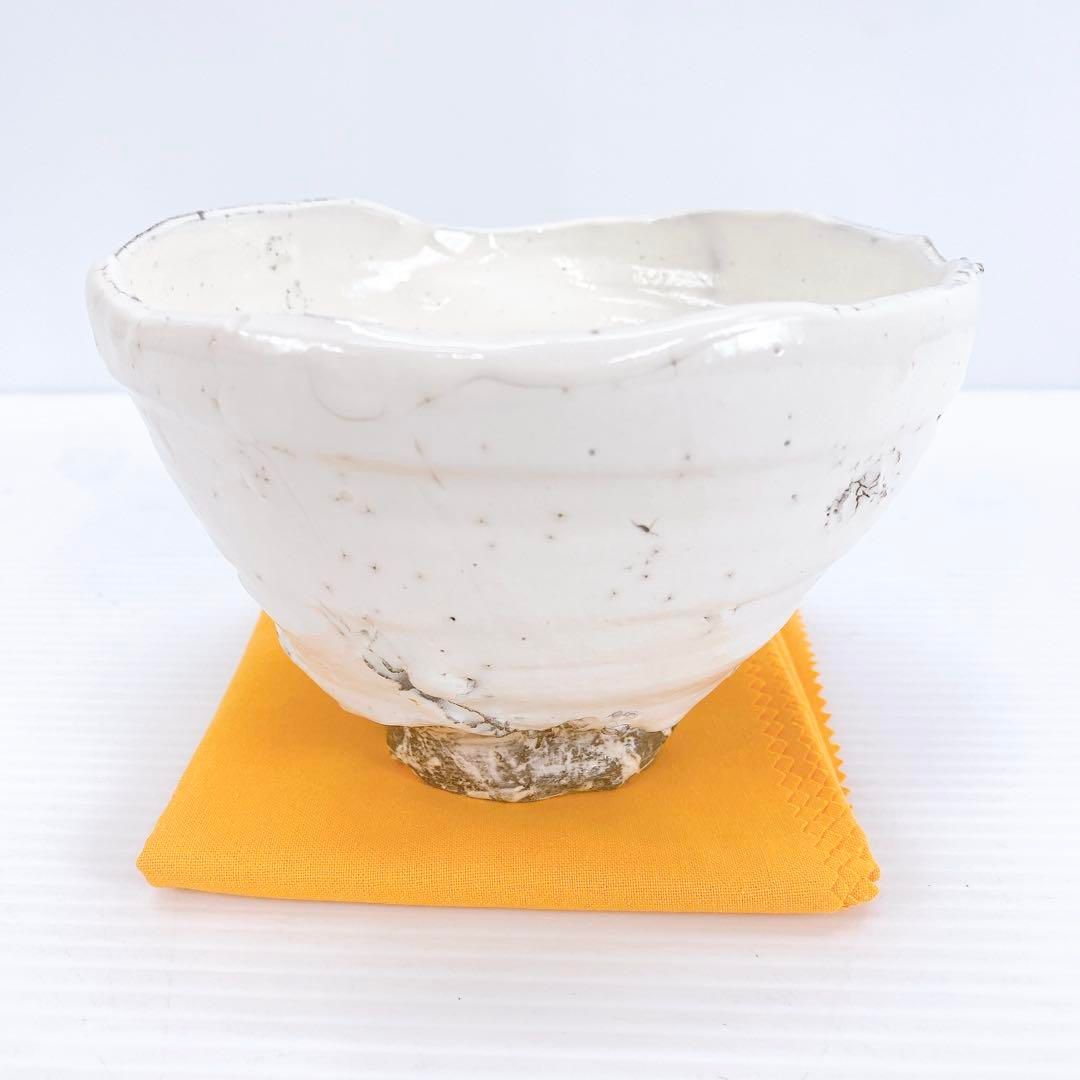 激安大特集！ 中村 康平 造 粉引茶碗 茶道具 本物保証 アンティーク 工芸品 茶碗 骨董品