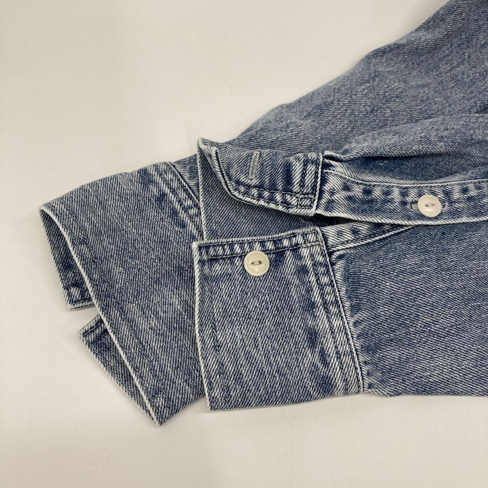  Whim Gazette ウィムガゼット 24 AW ｲﾝﾃﾞｨｺﾞﾌﾞﾙｰ 15 th Anniversary ﾃﾞﾆﾑｼｬﾂ F その他 トップス