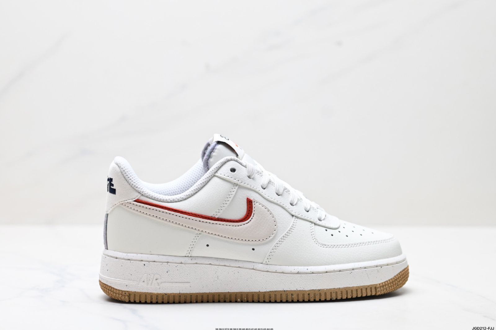 Nike ナイキ Air Force 1‘07 LX オリジナル型紙 オリジナル打ち合わせで純正ロートップエアフォースワンモデルを再現