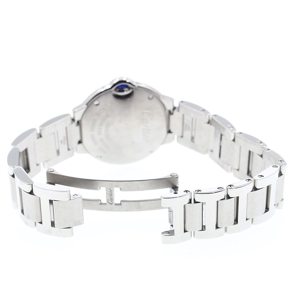カルティエ CARTIER W6920038 バロンブルー クォーツ レディース美品