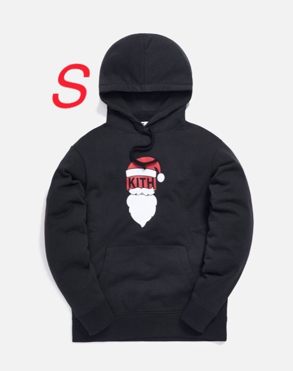 即完売】KITH TREATS SANTA HOODIE Sサイズ-