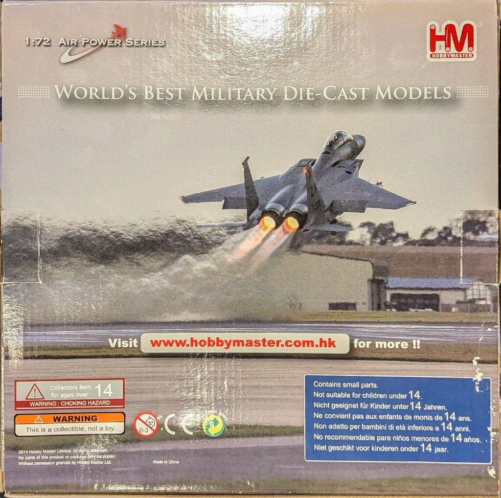 ホビーマスター 航空自衛隊 1&frasl;72 イーグル F-15DJ : F-15J 32-8087 Hobby 航空 第204 HOBBY MASTER Master 飛行教導群 Master)