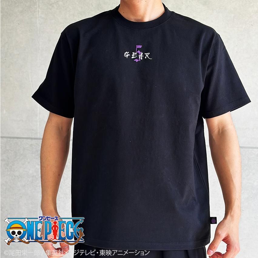 絡繰魂 粋 ワンピース コラボ ギア 5 半袖Tシャツ ルフィ