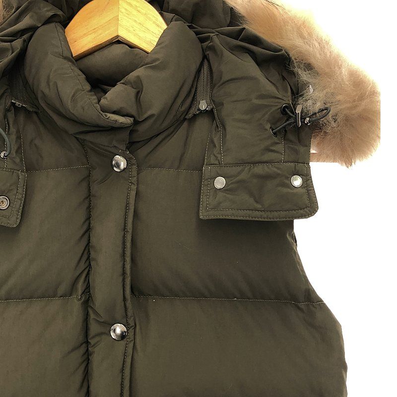 WOOLRICH / ウールリッチ | ダウンベスト / 着脱可ファー・フード付き