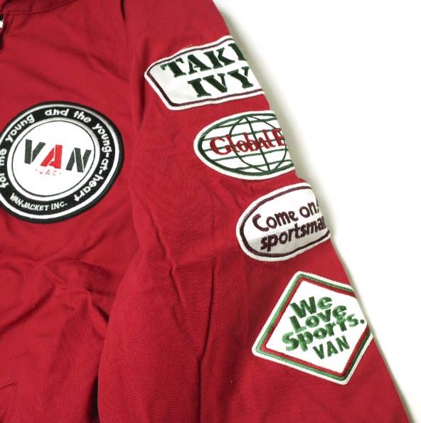 VAN JACKET INC. ヴァンヂャケット 日本製 石津謙介 生誕100周年記念 SWING TOP スイングトップ JC-15007-1 L レッド  JAC ドリズラージャケット アウター g17881 - メルカリ