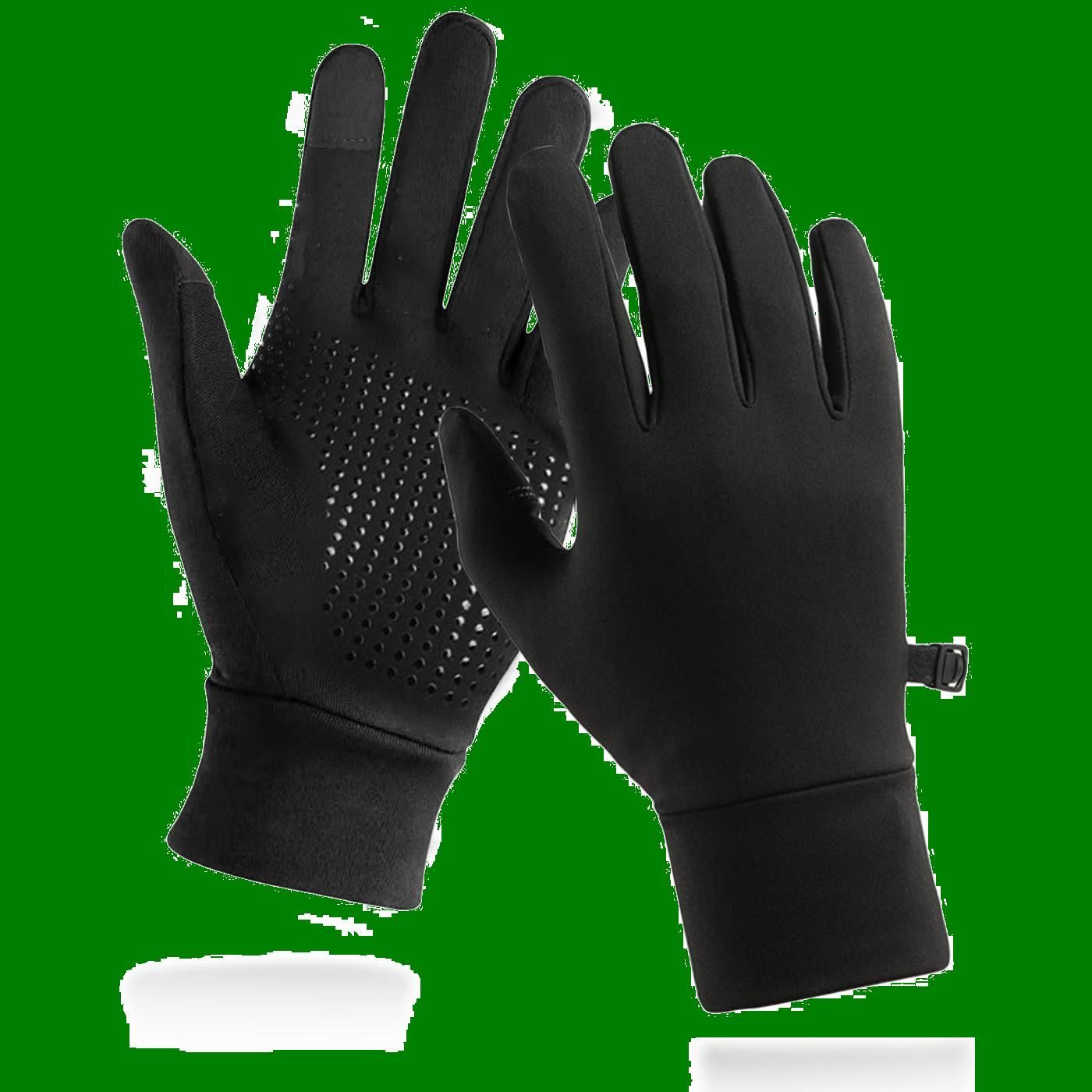 【特価セール】【革新的な柔らかさ】 ランニンググローブ アウトドアグローブ 防寒手袋【高感度タッチパネル対応・滑り止め加工】 スポーツ 手袋 耐磨耗 裏起毛 3D立体裁縫 高弾力 吸湿＆