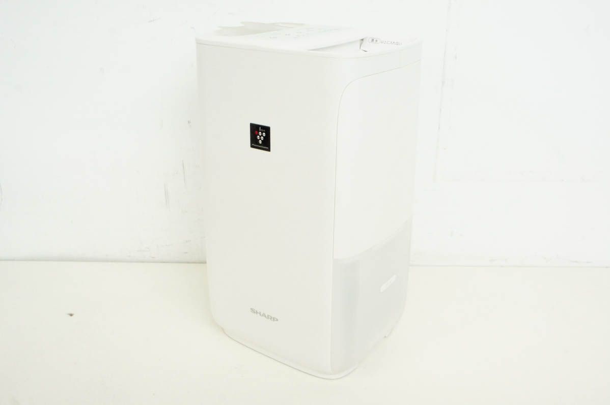 SHARPシャープ プラズマクラスター7000 ハイブリッド式加湿器 HV-H55-W 木造9畳|洋室15畳