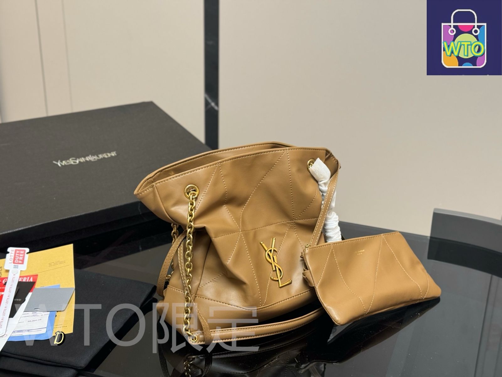 サンローラン、発送用、専用出品 今日特価】YSL サンローラン バッグ（29×27cm）-WTO輸入 - メルカリ