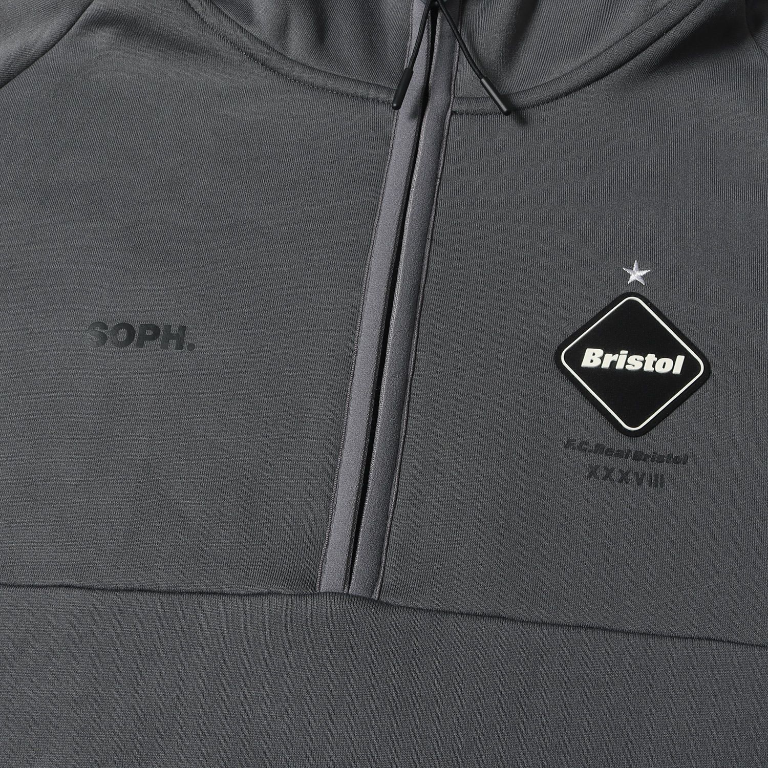 F.C.R.B. グレー パーカー Lサイズ fcrb Bristol グレー パーカー Lサイズ