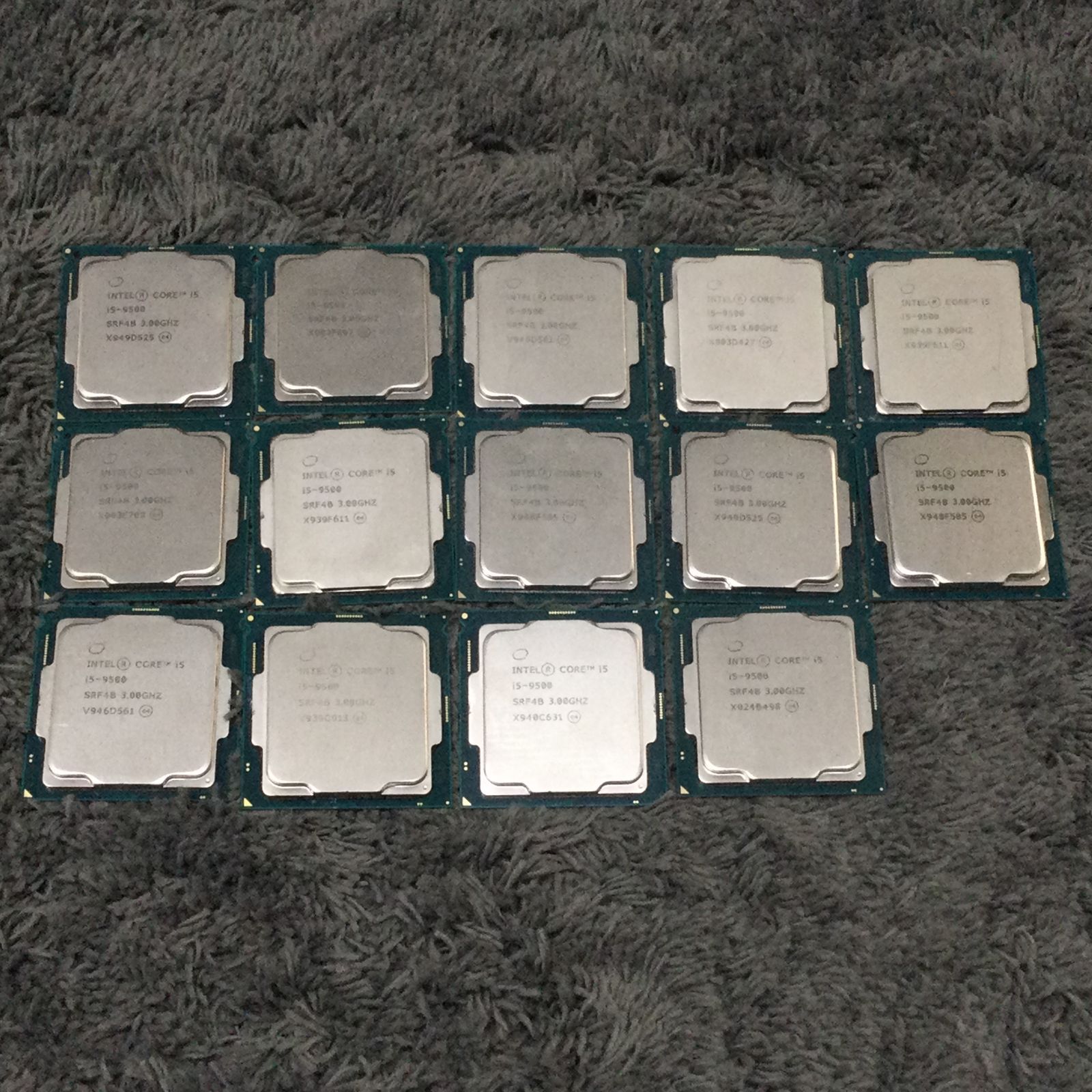 ④ INTEL Core i5-9500 計14枚セット CPU 1000024276701