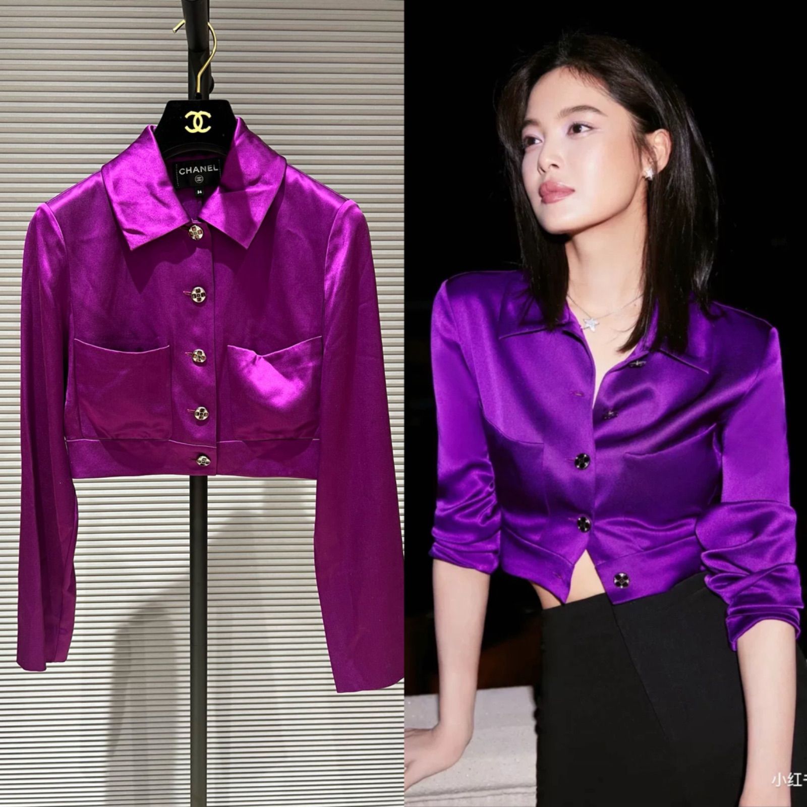 CHANEL 22 P73057V12873 JACKET シャネルジャケット 34 新品同様 正規 
