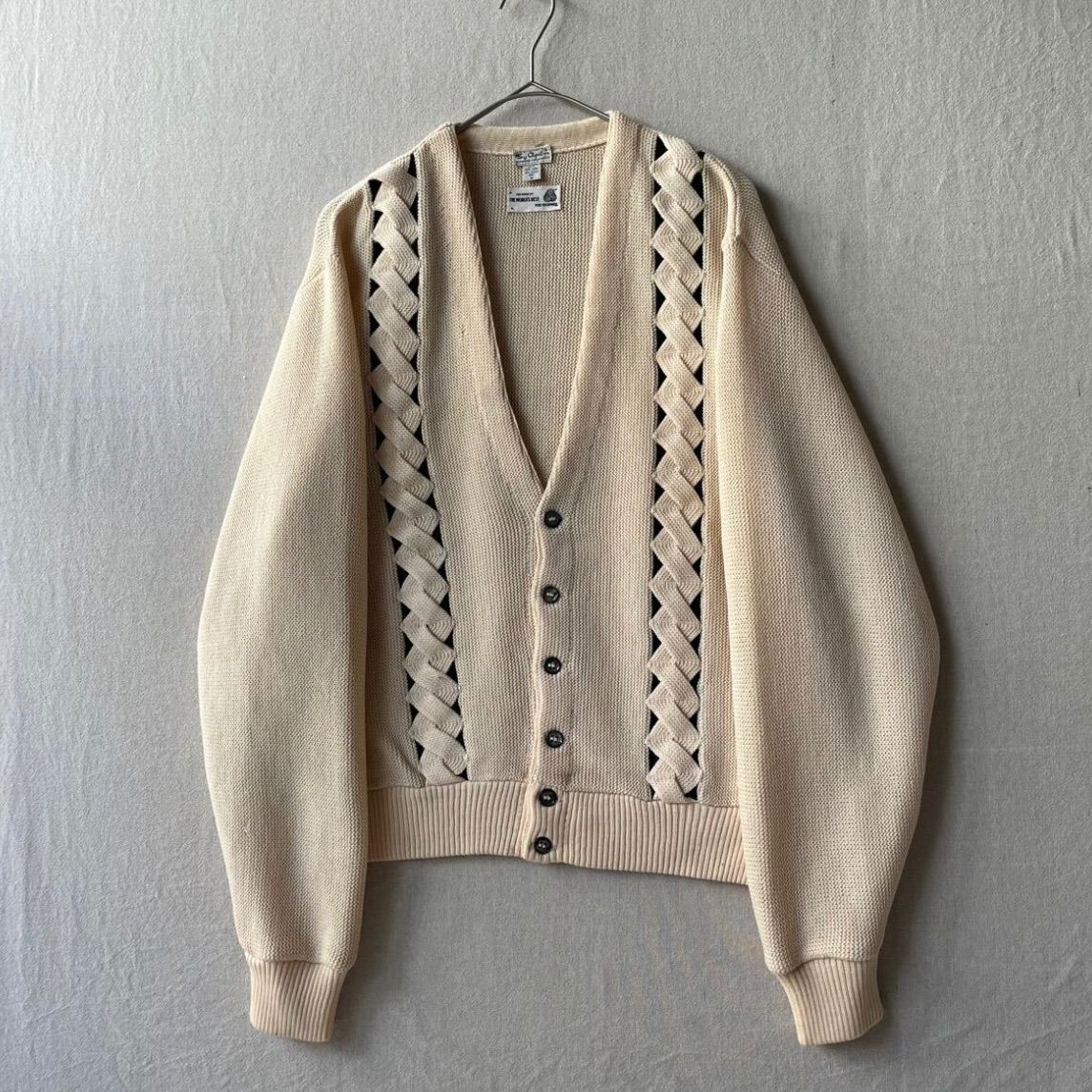 50s.60s. ヴィンテージ ウール カーディガン ジャケット