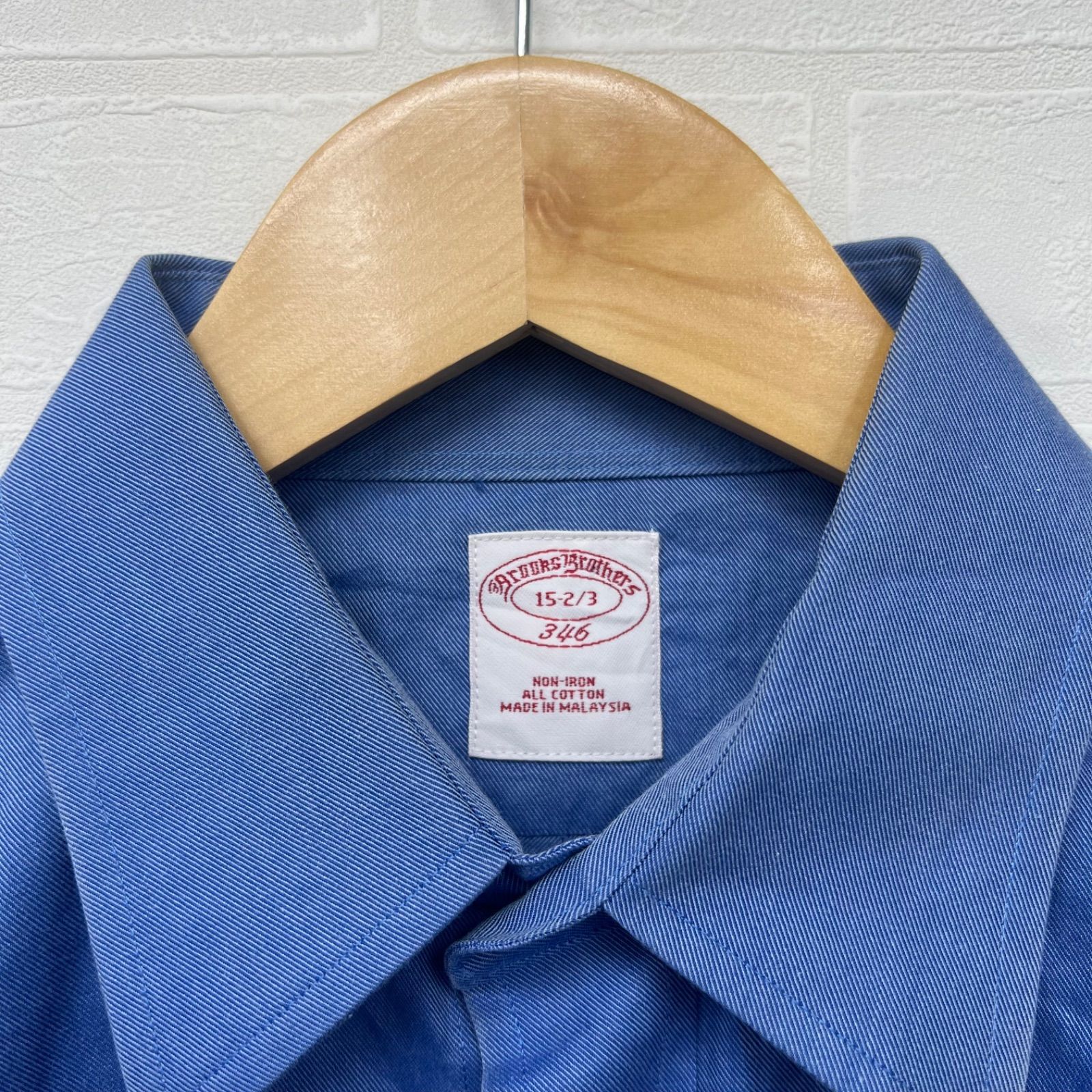 【未使用に近い★超レアイエローゴールド刺繍】ブルックスブラザーズBDシャツ346 Brooks Brothers 346 90s ボタンダウンシャツ BDシャツ