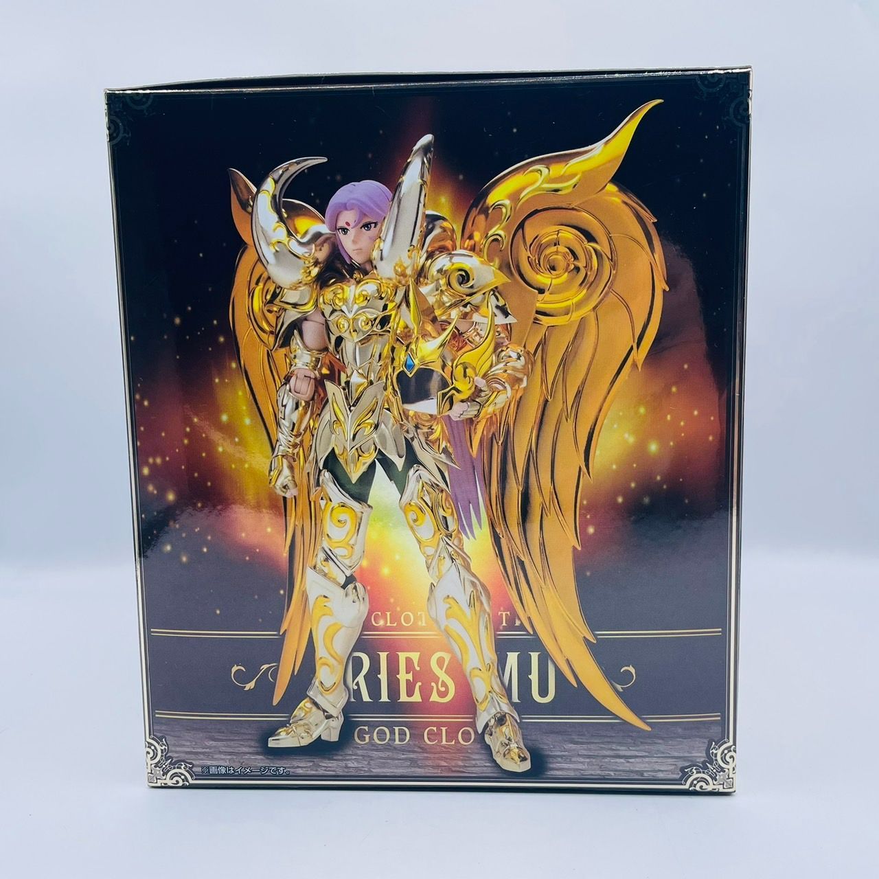 聖闘士星矢 聖闘士聖衣神話 EX アリエスムウ 神聖衣 フィギュア