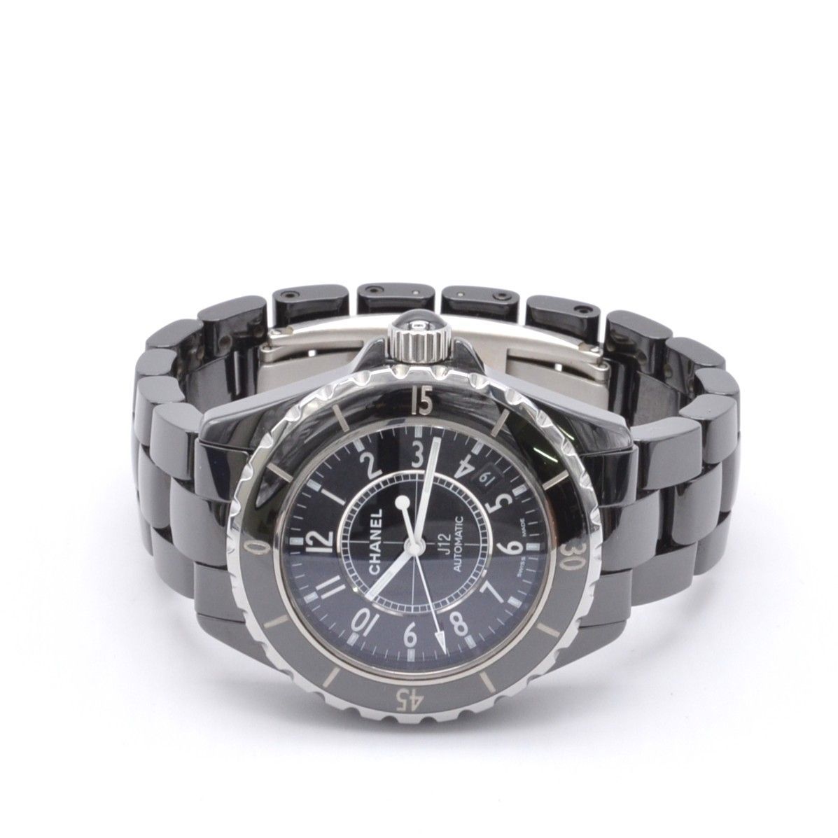 CHANEL シャネル J12 H0685 メンズ腕時計 38mm 自動巻 ブラック