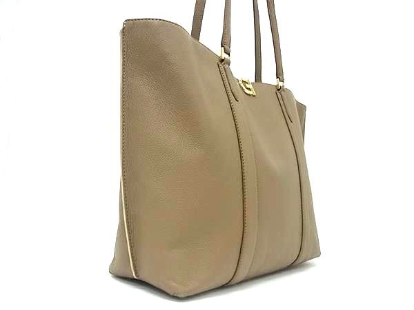 COLE HAAN コールハーン レザー ハンドバッグ トート ショルダー 肩掛け レディース ブラウン系 FS3736