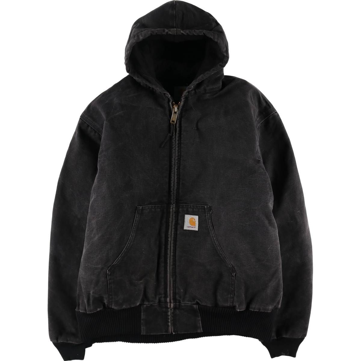 古着 80~90年代 カーハート Carhartt アクティブジャケット ダックフルジップパーカー USA製 メンズXL相当 長袖 ヴィンテージ/eaa492961