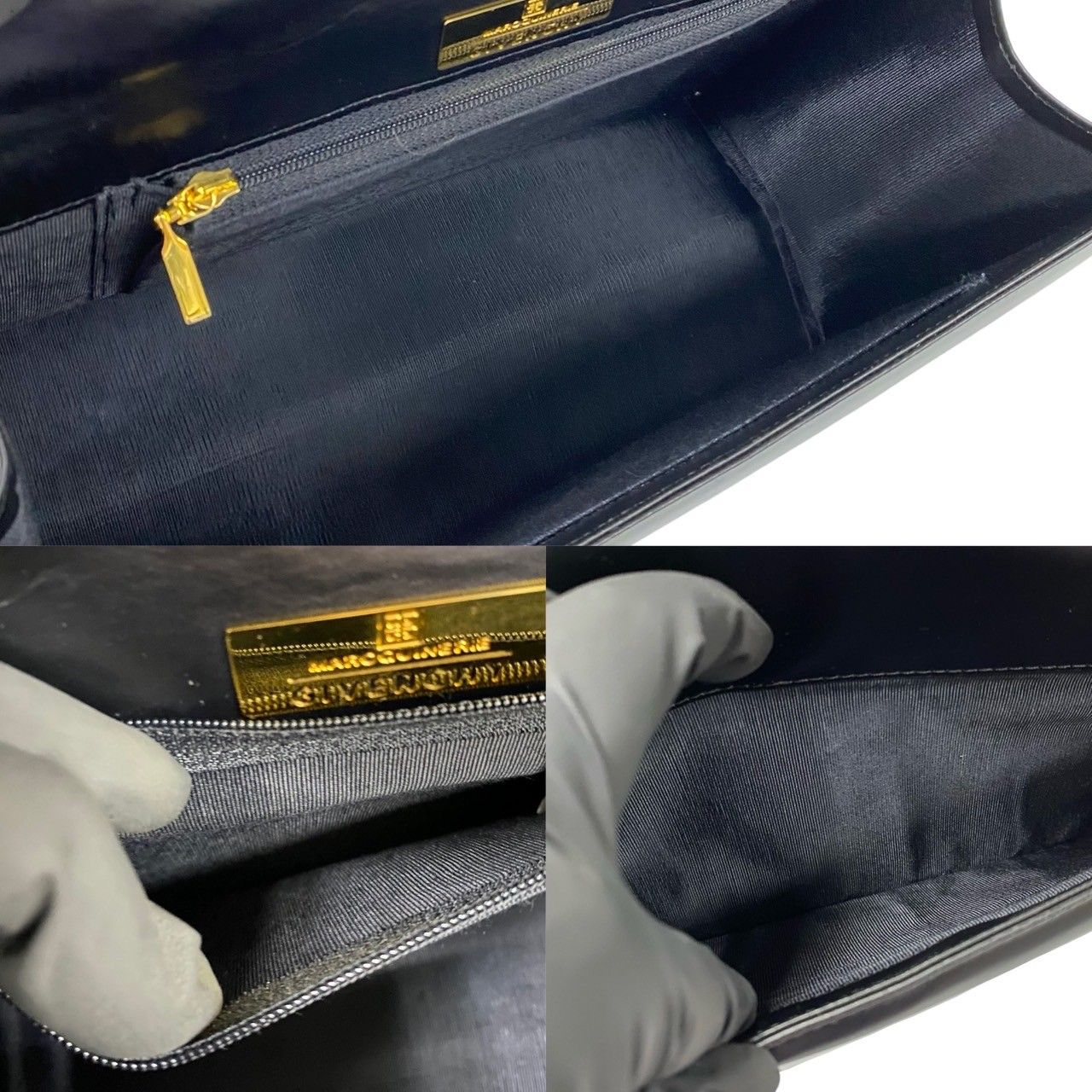 ほぼ未使用 希少品 GIVENCHY ジバンシィ 4G ロゴ 金具 カーフ レザー
