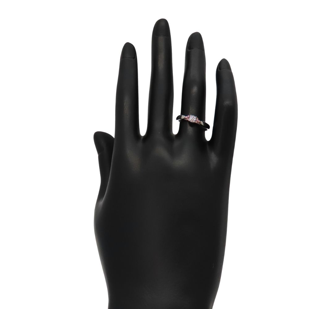 中古】Tiffany & Co. ティファニー ハーモニーリング 11.5号 Pt950 K18