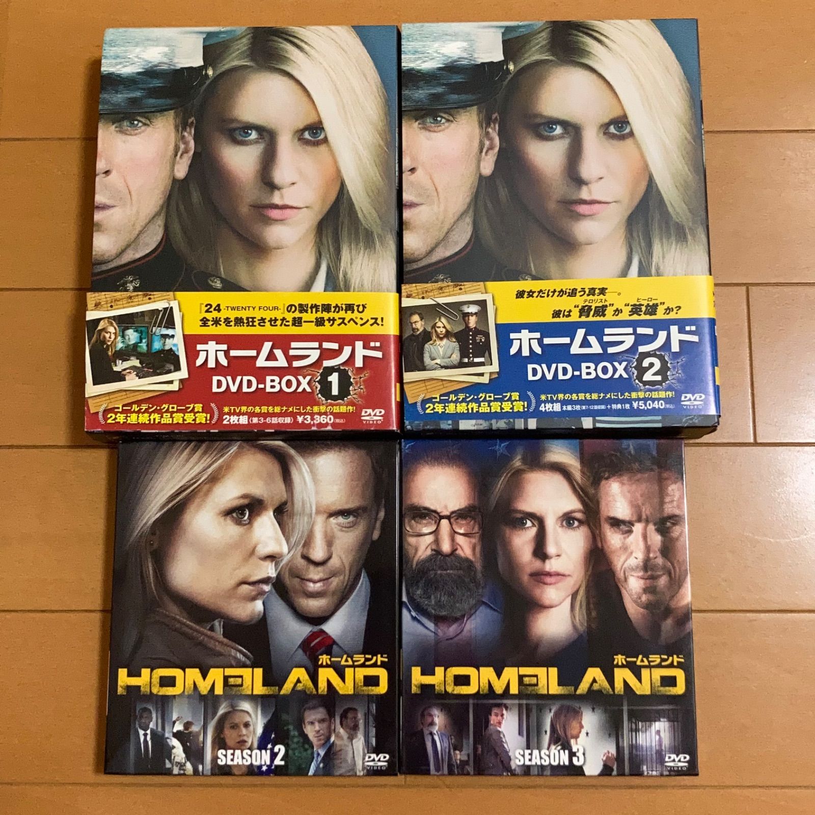 ホームランド　コンパクトDVD-BOX　6巻セット 04▢ホームランド コンパクトボックス DVD セット IY0227-6