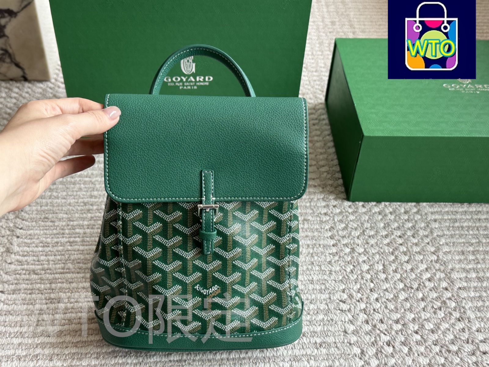 今日特価】Alpin mini Goyard ゴヤード ミニ両肩バッグ 20×23cm