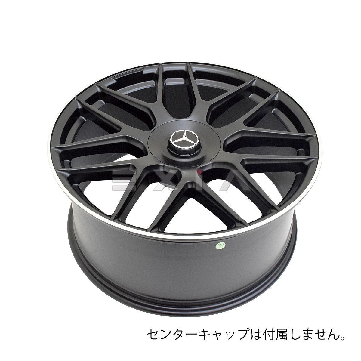 ベンツ専用 Gクラス ゲレンデ アルミホイール 1本 22インチ W463 W464 G63 AMG G11M MercedesBenz ホイール  メルセデスベンツ マットブラック - メルカリ