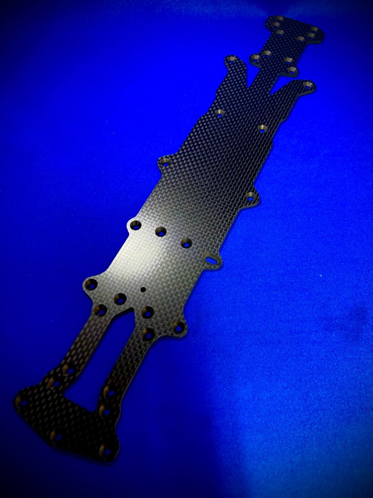 特注　ヨコモ YD-2R用ナローメインシャーシ　スリット無加工　蕨山Carbon 特注ヨコモ YD-2R用 ナローメインシャーシ スリット無加工 蕨山Carbon