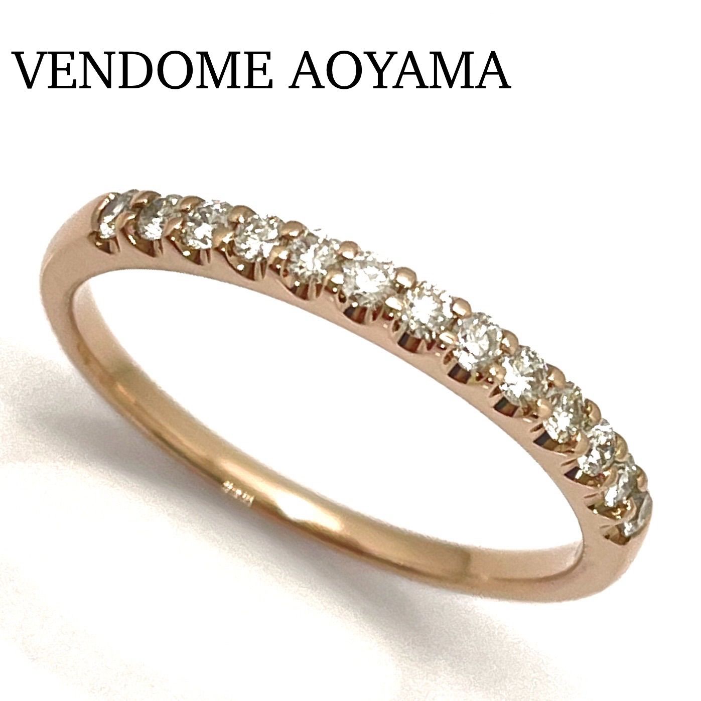 VENDOME AOYAMA / ヴァンドーム青山 ハーフエタニティ ダイヤリング