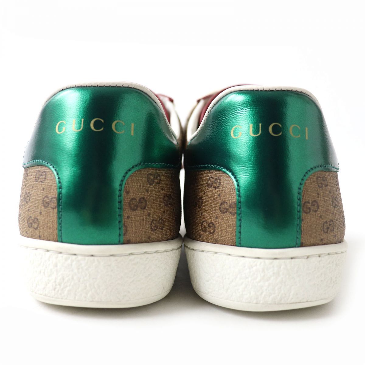 美品△GUCCI グッチ×ドラえもん 655034 シェリーライン GGキャンバス 