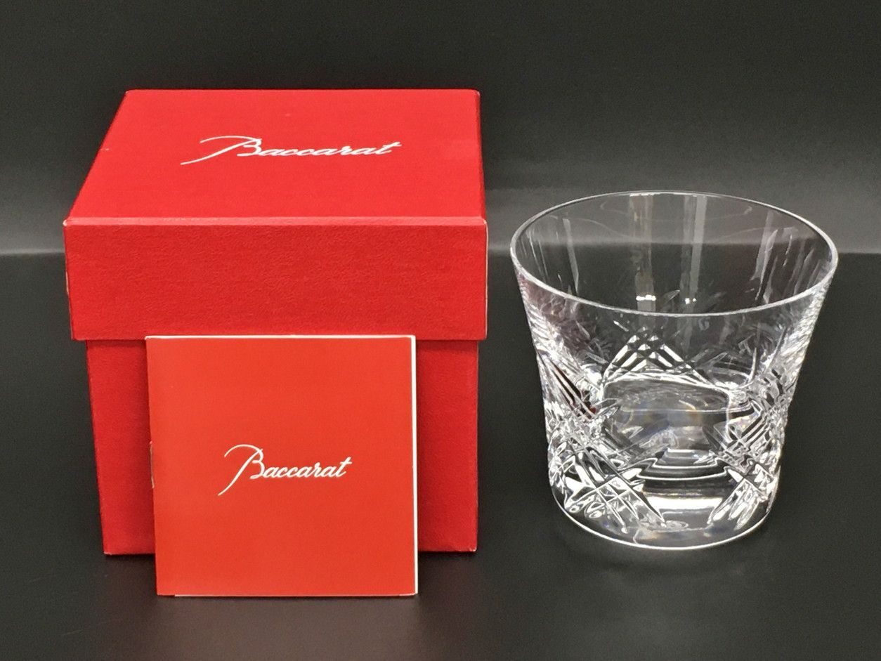 バカラ Baccarat ロックグラス ステラ 箱付き タンブラー 未使用