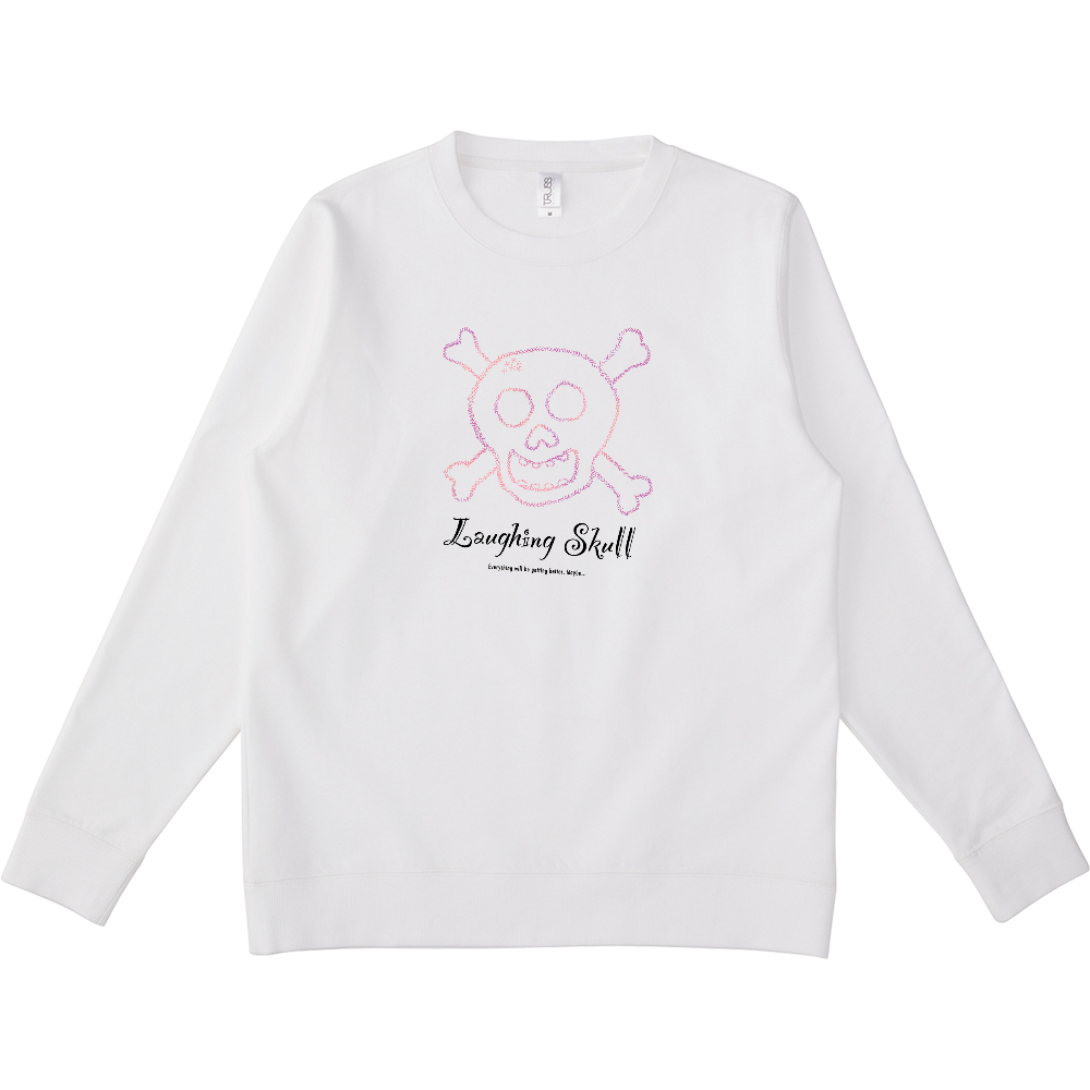 グラフィックスウェット　Laughing Skull Color -Sweat-