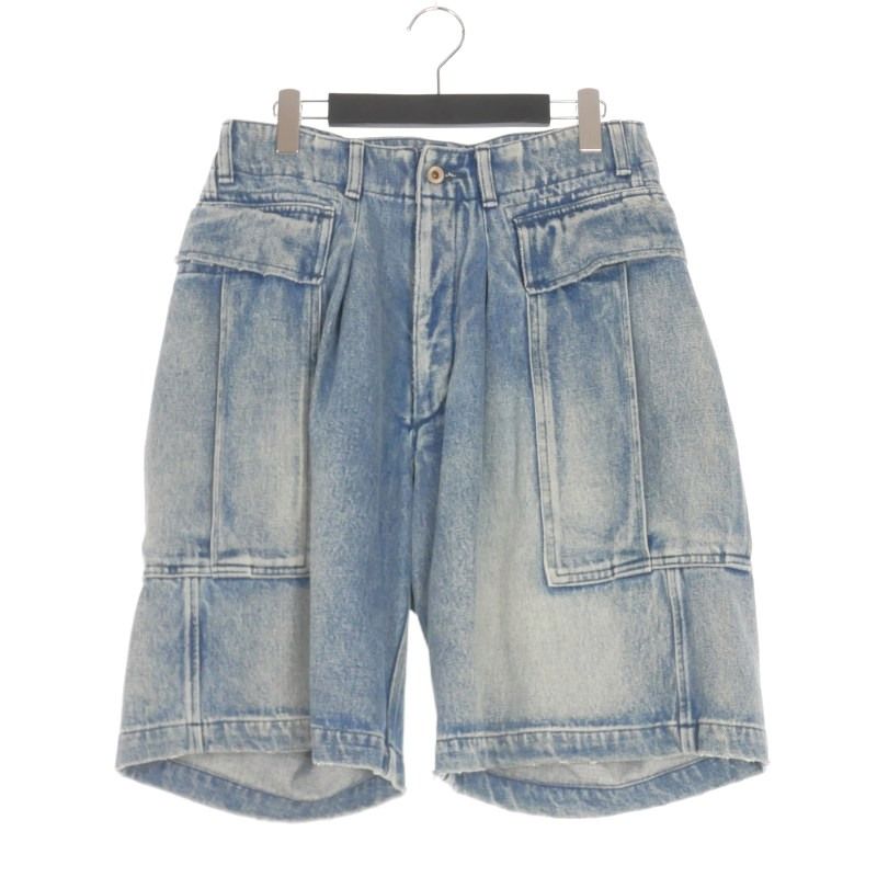 HERILL/ヘリル　HL DENIM CARGOSHORTS　サイズ1 HERILL HL Denim Cargoshorts [INDIGO] - Fresh Service NECESSARY or