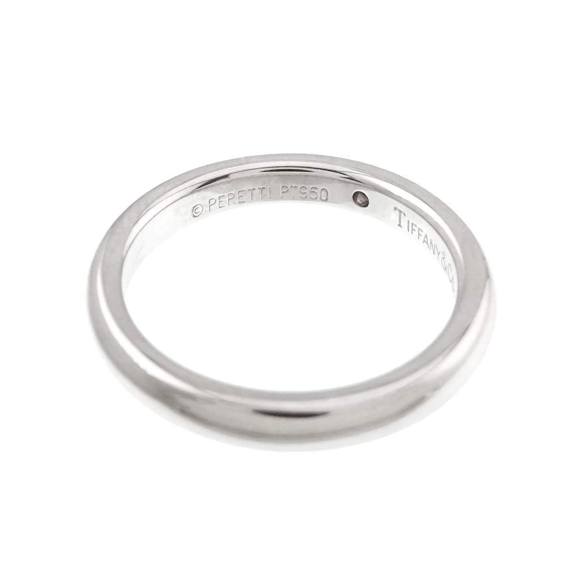 ティファニー TIFFANY&Co. スタッキング バンド 9号 リング ダイヤ 1P  