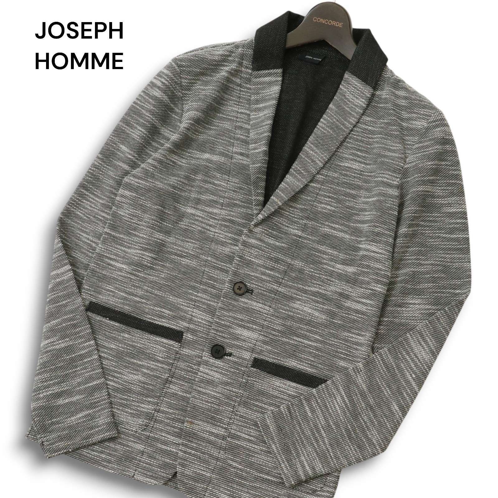 新品【JOSEPH】 リネンテーラードジャケット シングル 36 ジャケット 